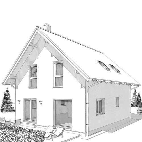 Entscheide dich für eines unserer modernen, hochwertigen Häuser - ELK Sorglos Paket sichern