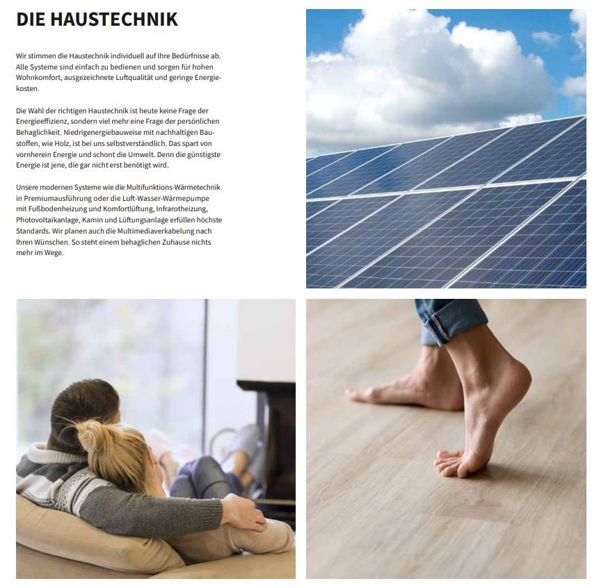 Entscheide dich für eines unserer modernen, hochwertigen Häuser - ELK Sorglos Paket sichern