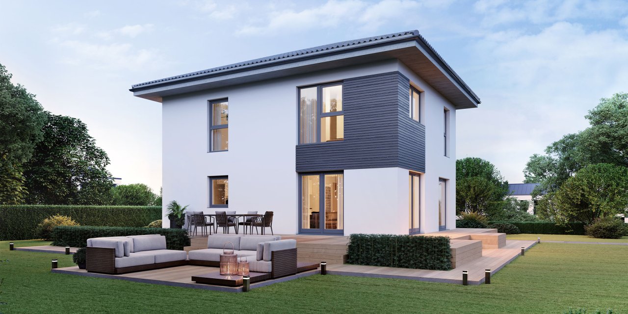 Entscheide dich für eines unserer modernen, hochwertigen Häuser - ELK Sorglos Paket sichern