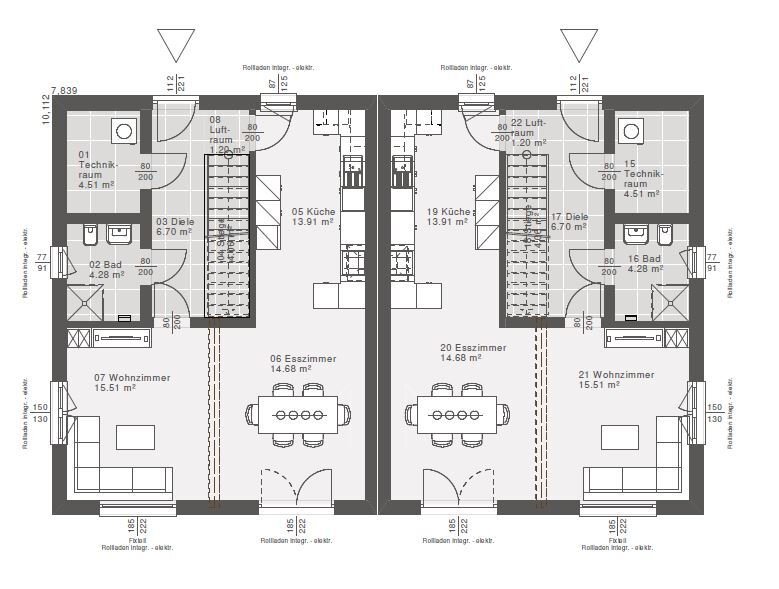 Bezahlbare Doppelhaushälfte bauen mit ELK in Kloster Lehnin - für monatlich ca. 1618,-€*