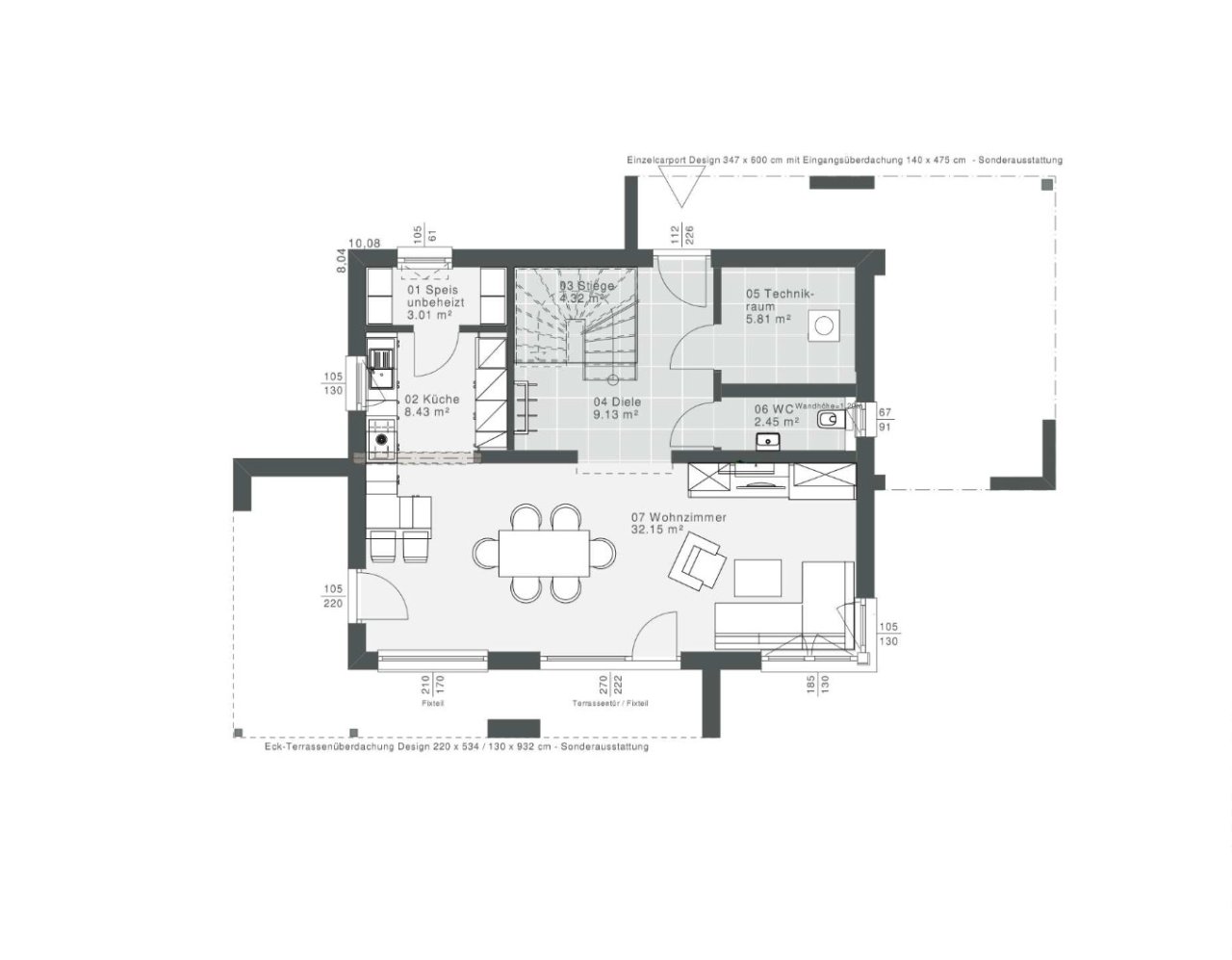 ELK ALL IN ONE 131 - Viel Platz für die ganze Familie. Technikfertig, inkl. PV-Anlage!