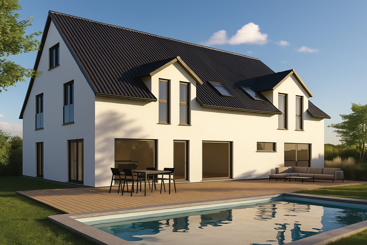 3-2-1 meins. Gelungene, zukunftsorientierte Architektur und modernes Wohnen beginnt mit ELK