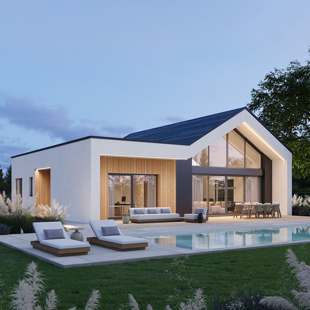 Bungalow in unverbaubarer Lage und wunderschöner Blick in die Natur 