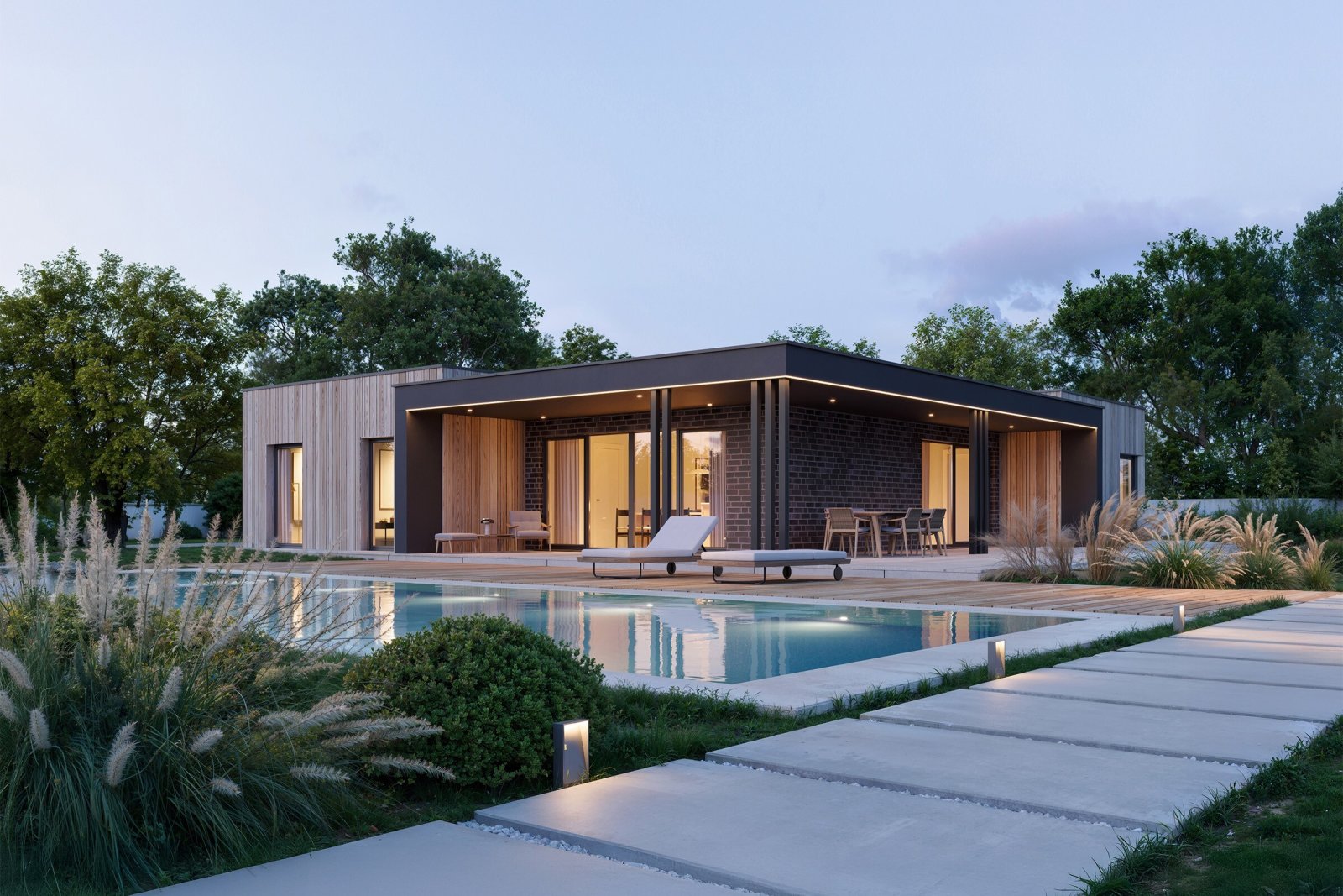 Bungalow in unverbaubarer Lage und wunderschöner Blick in die Natur 