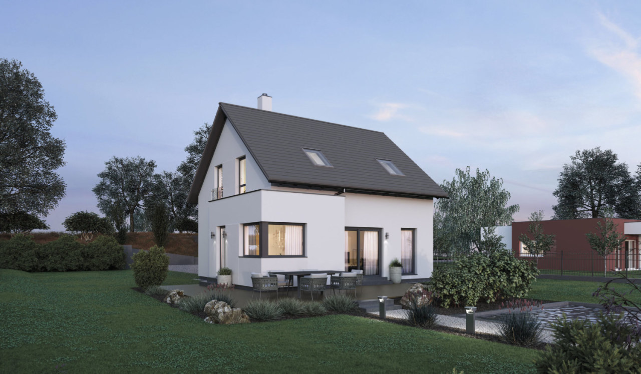 Geteilte Kosten, Doppelhaus mit Freunden bauen, inklusive Grundstück