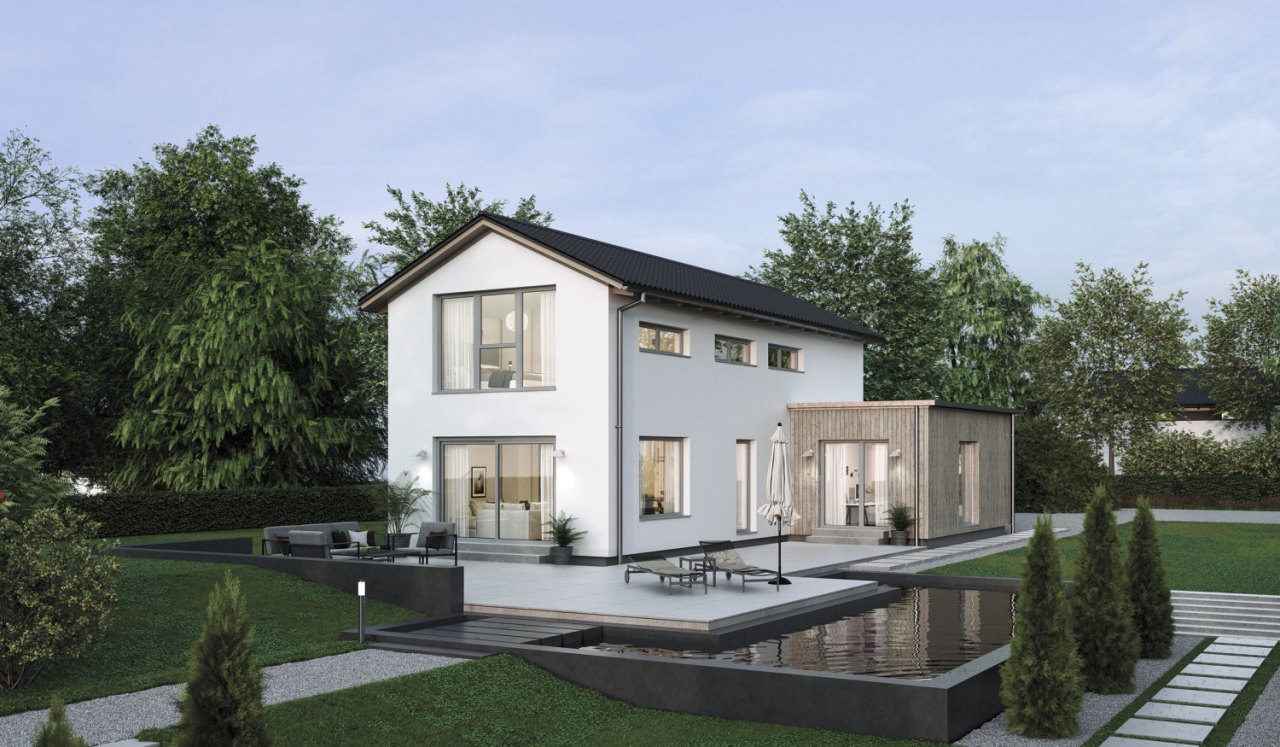 Geteilte Kosten, Doppelhaus mit Freunden bauen, inklusive Grundstück