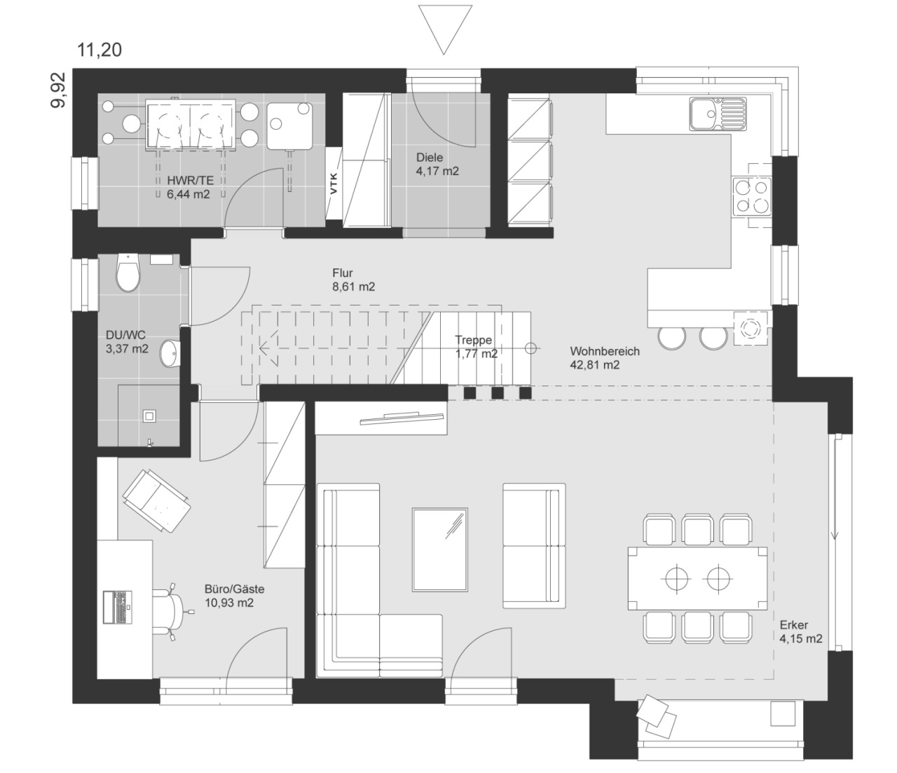 Ihre Träume werden wahr ….. viel Komfort, mehr Platz, inklusive Grundstück