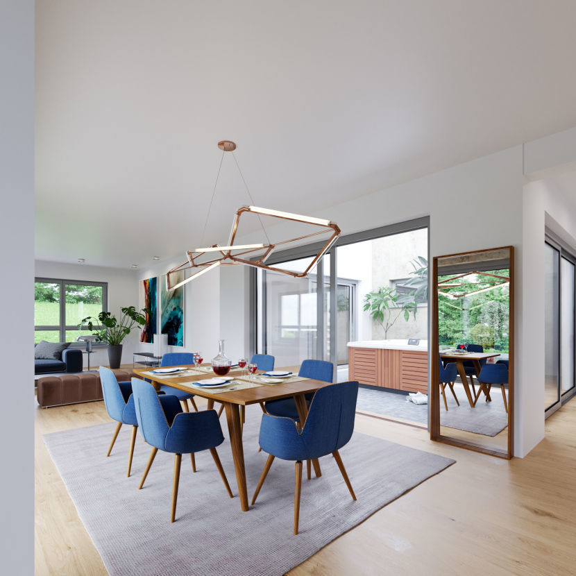 Ihre Träume werden wahr ….. viel Komfort, mehr Platz, inklusive Grundstück