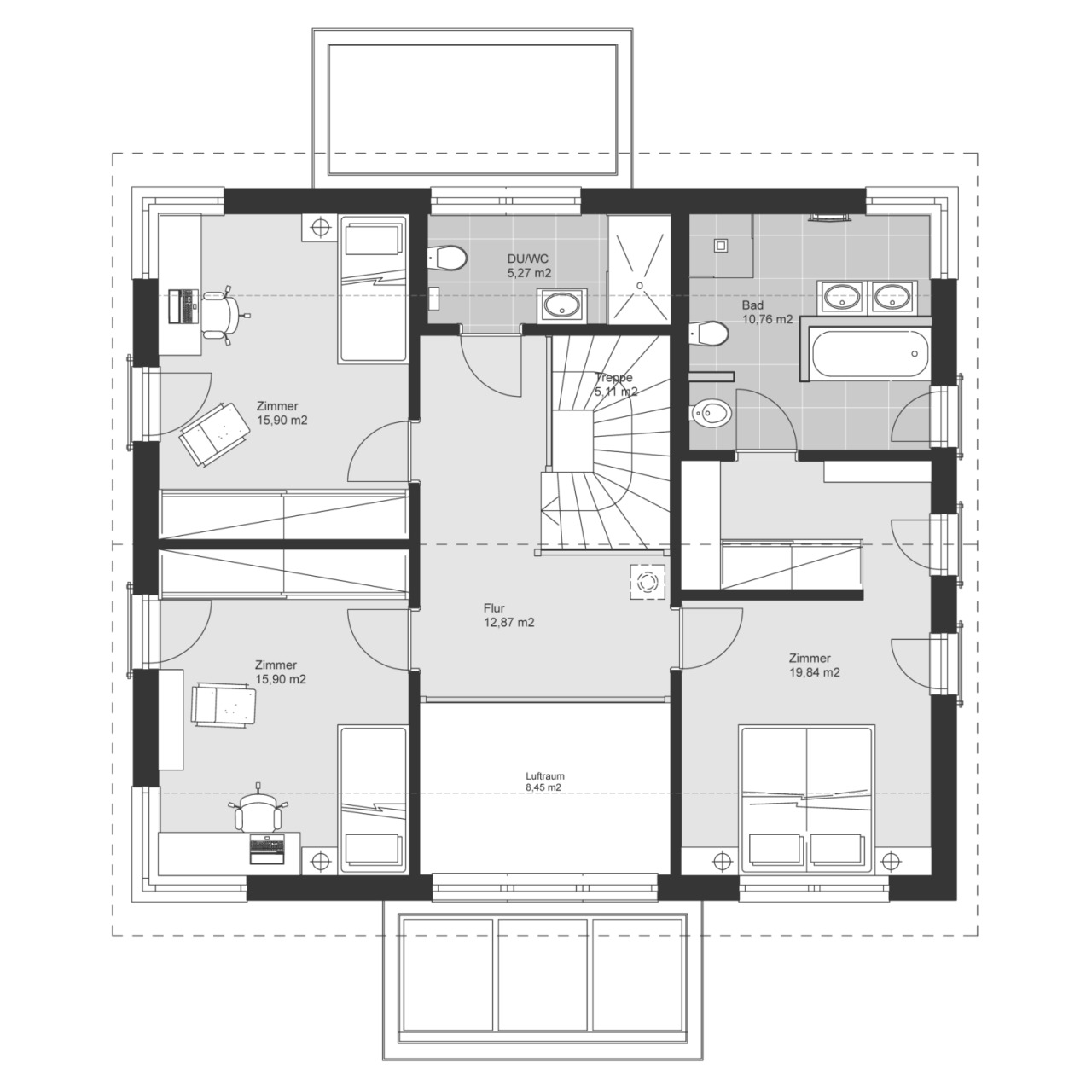 Es darf auch mal was Besonderes sein,viel Komfort, inklusive provisionsfreies Grundstück