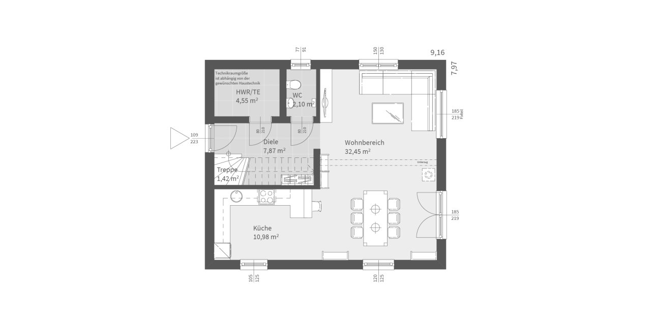 ELK LIFE Grundriss Erdgeschoss ELK LIFE Grundriss Erdgeschoss