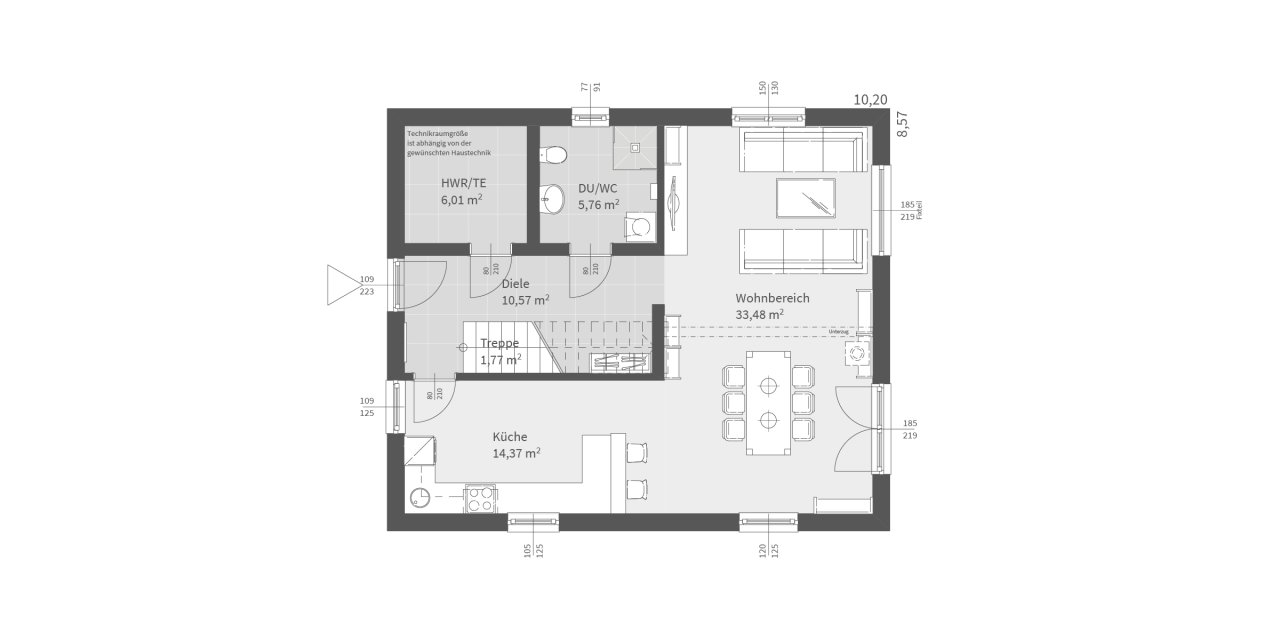 ELK LIFE Grundriss Erdgeschoss ELK LIFE Grundriss Erdgeschoss