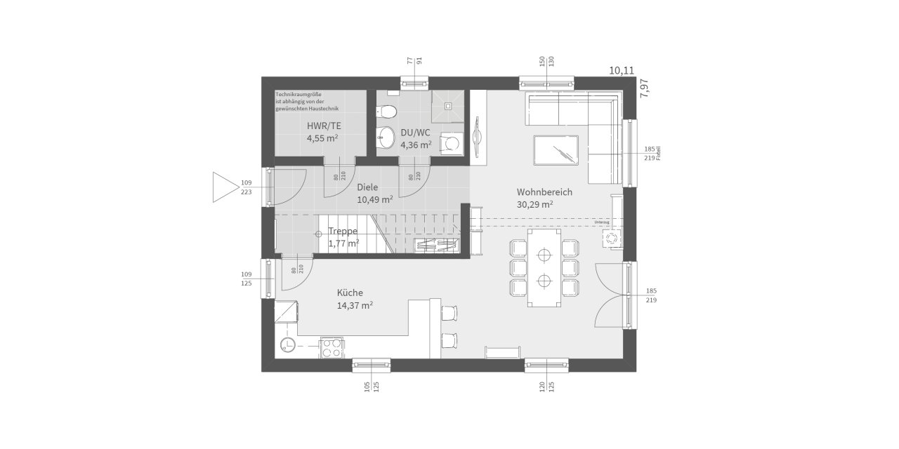 ELK LIFE Grundriss Erdgeschoss ELK LIFE Grundriss Erdgeschoss