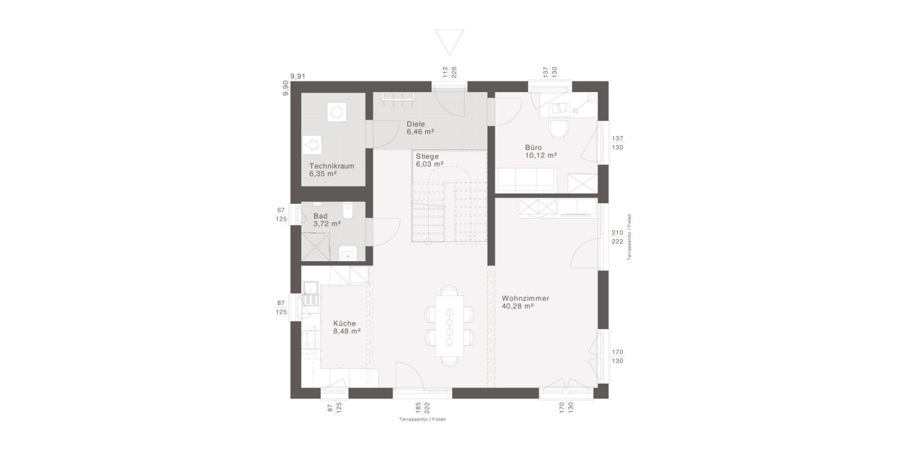 ELK DESIGN EDITION Grundriss Erdgeschoss ELK DESIGN EDITION Grundriss Erdgeschoss