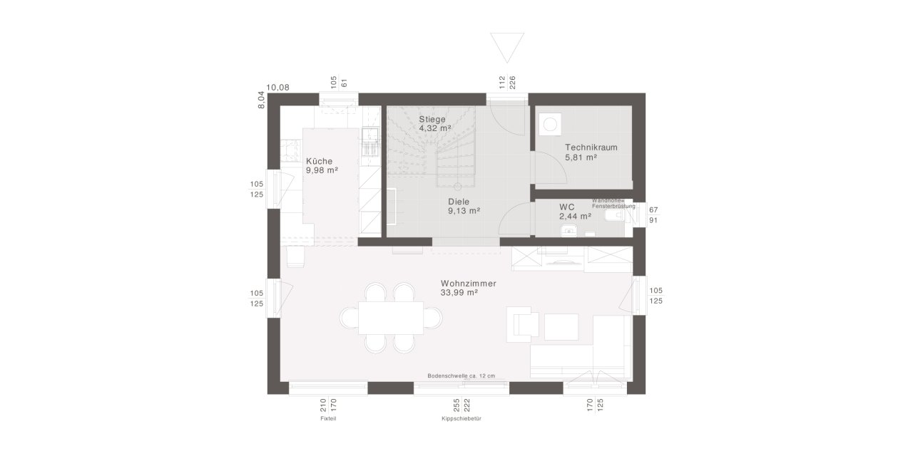 ELK DESIGN EDITION Grundriss Erdgeschoss ELK DESIGN EDITION Grundriss Erdgeschoss
