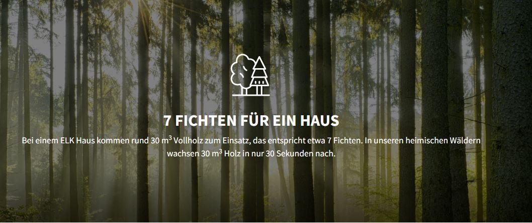 ELK Fichten für ein Haus ELK Fichten für ein Haus