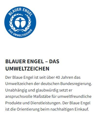 ELK Blauer Engel ELK Blauer Engel