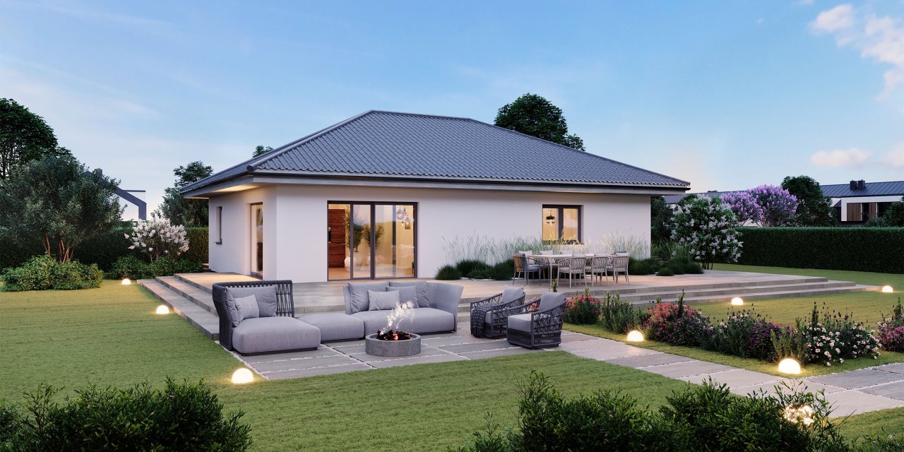 ELK LIFE Bungalow Walmdach ELK LIFE Bungalow Walmdach