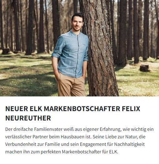 ELK Markenbotschafter Felix Neureuther