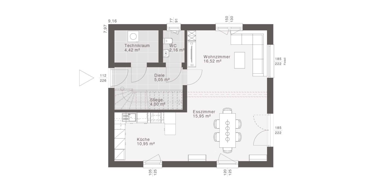 Grundriss EG Grundriss EG