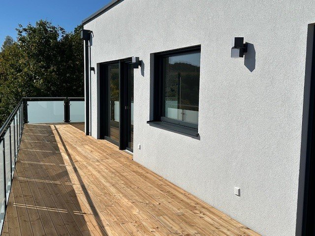 Terrasse richtung Westen Terrasse richtung Westen