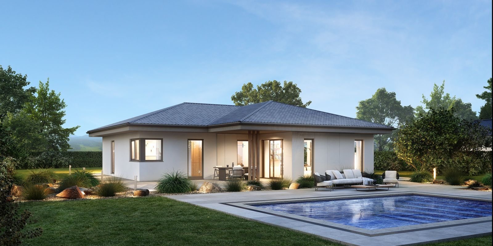 Beilstein: Bungalow in unverbaubarer Lage und wunderschöner Blick in die Natur  