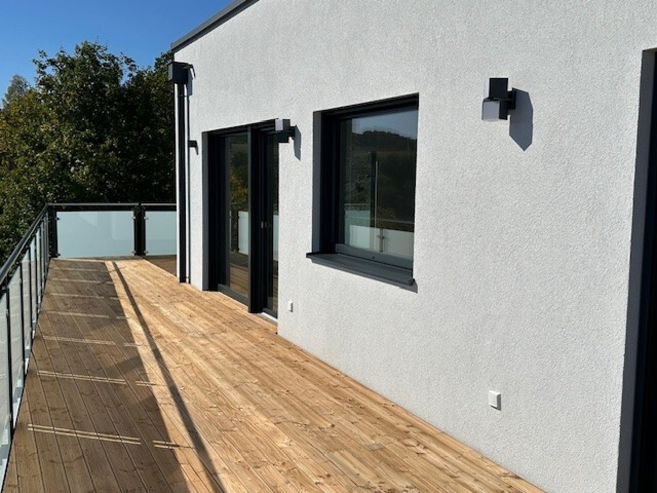 Terrasse richtung Westen